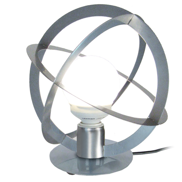 Lampe de chevet TOSEL URANO,métal , H29xD28xP28  cm.