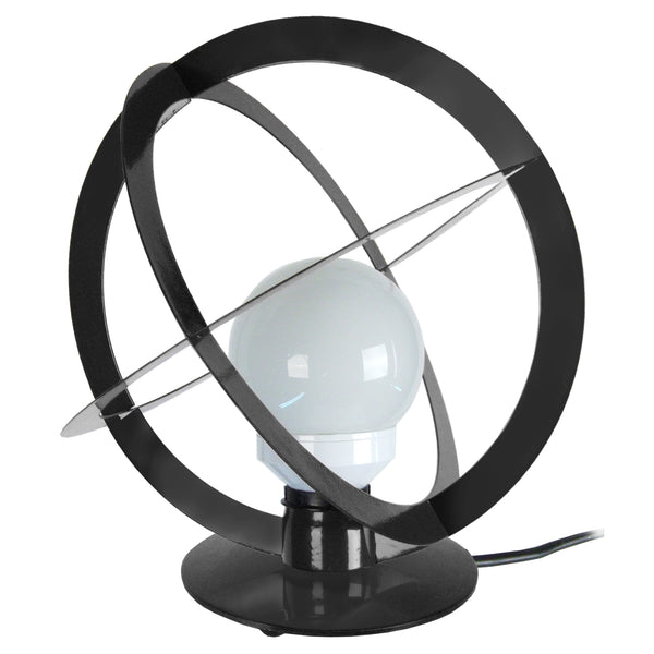 Lampe de chevet TOSEL URANO,métal , H29xD28xP28  cm.