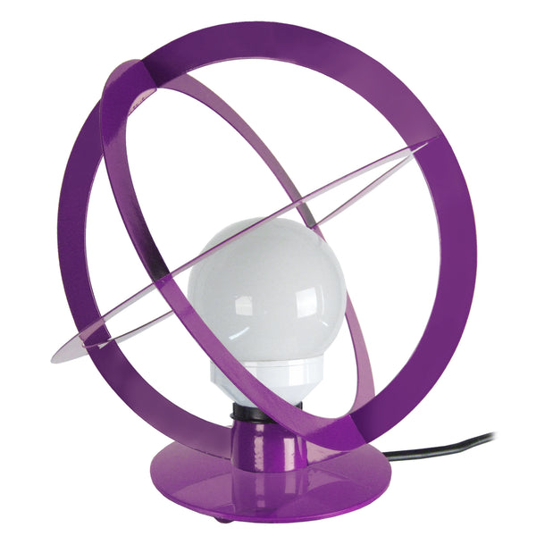 Lampe de chevet TOSEL URANO,métal , H29xD28xP28  cm.