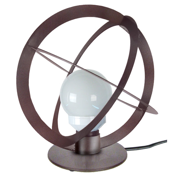 Lampe de chevet TOSEL URANO,métal , H29xD28xP28  cm.