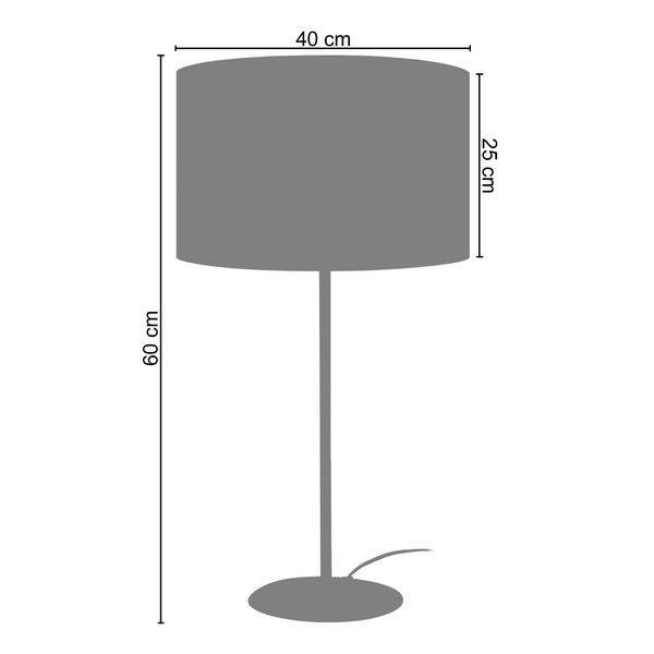 Lampe a poser BRITÂNIA 40cm - 1 Lumière
