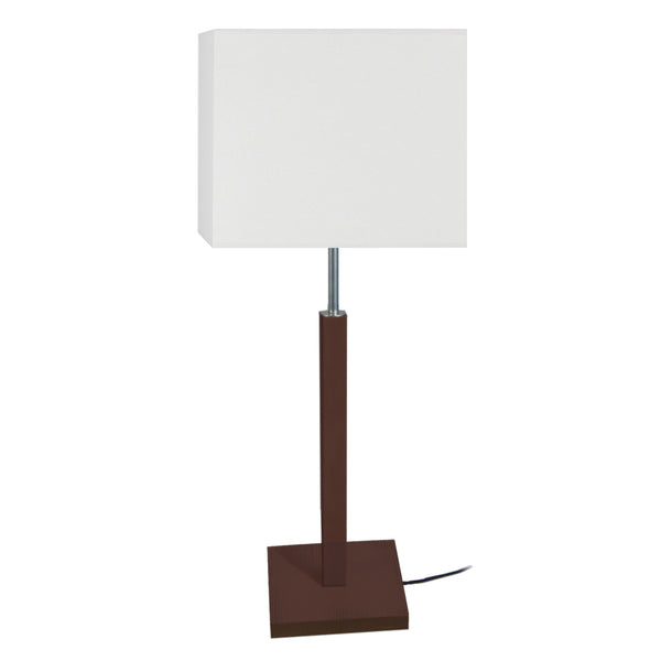 Lampe a poser TOSEL FRIGGA,bois , H51xD20xP20  cm.