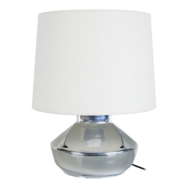 Lampe de salon TOSEL ESPOO,verre , H47xD35xP35  cm.