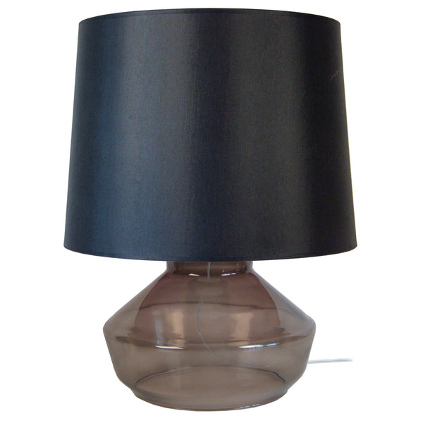 Lampe de salon TOSEL ESPOO,verre , H47xD35xP35  cm.