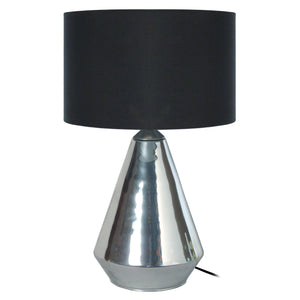 Lampe a poser TOSEL KUOPIO,verre , H53xD35xP35  cm.