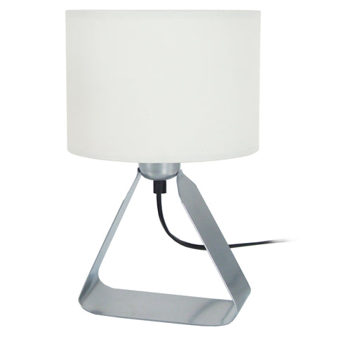 Lampe de chevet TOSEL OLIVIA,métal , H29xD18xP18  cm.