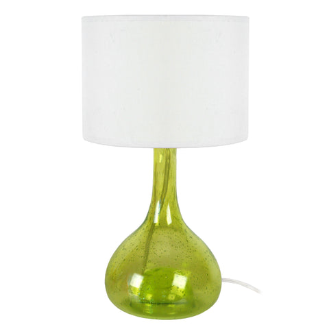 Lampe de chevet TOSEL CARAFE BOULES,verre , H34xD20xP20  cm.