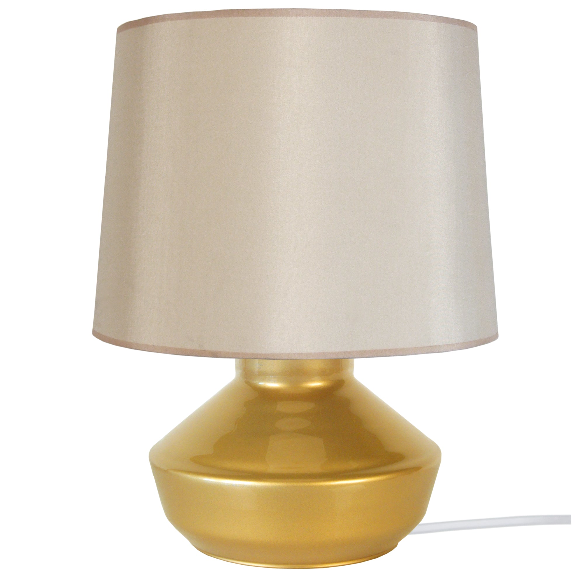 Lampe de salon TOSEL ESPOO,verre , H47xD35xP35  cm.
