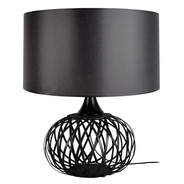 Lampe a poser TOSEL CITROUILLE métal 60cm - 1 Lumière