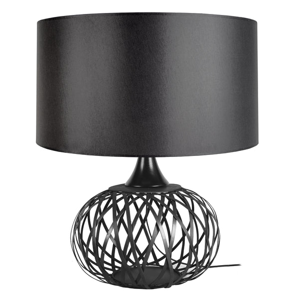 Lampe a poser TOSEL CITROUILLE métal 60cm - 1 Lumière