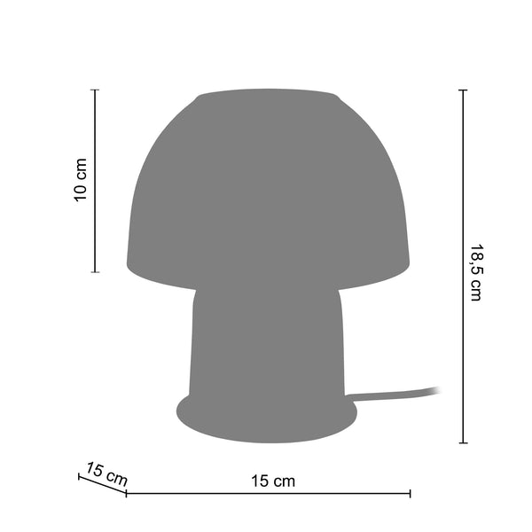 <tc>Candeeiro de Mesa ELVIRA-LT2-  15cm - 1 Luz </tc>