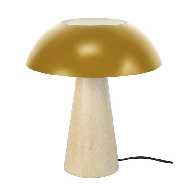 Lampe a poser TOSEL STAR TREK,bois , H35xD30xP30  cm.