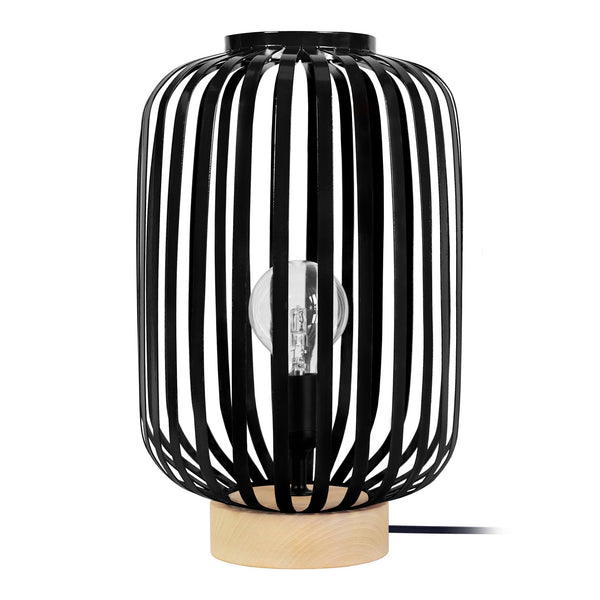 Lampe a poser TOSEL LAM. BERNE,métal  H40xD26xP26  cm.