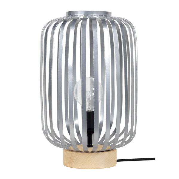 Lampe a poser TOSEL LAM. BERNE,métal  H40xD26xP26  cm.