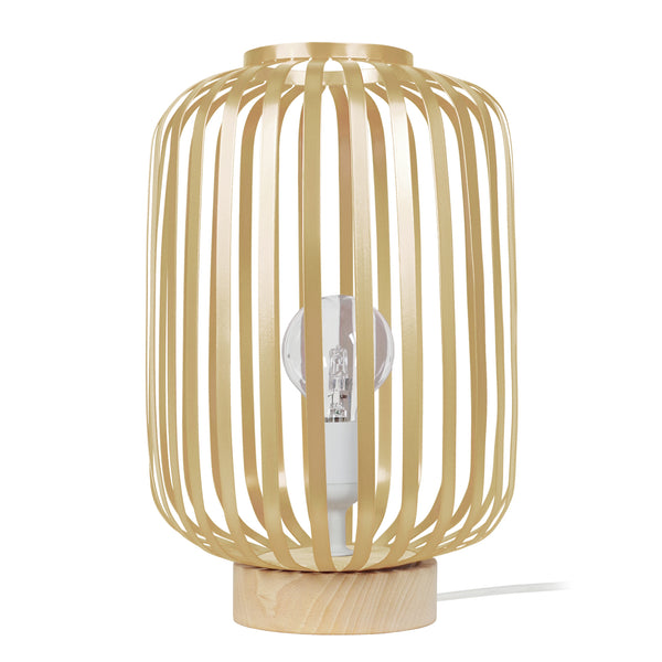 Lampe a poser TOSEL LAM. BERNE,métal  H40xD26xP26  cm.