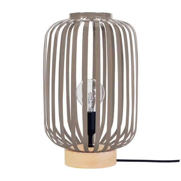 Lampe a poser TOSEL LAM. BERNE,métal  H40xD26xP26  cm.