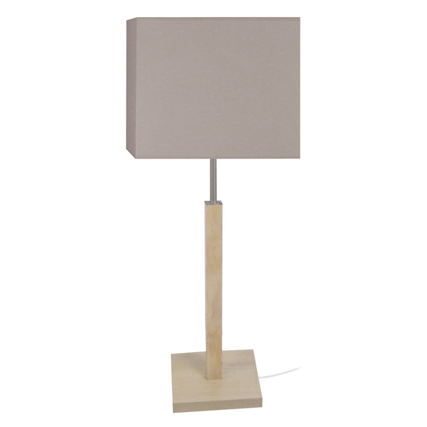 Lampe a poser TOSEL FRIGGA,bois , H51xD20xP20  cm.