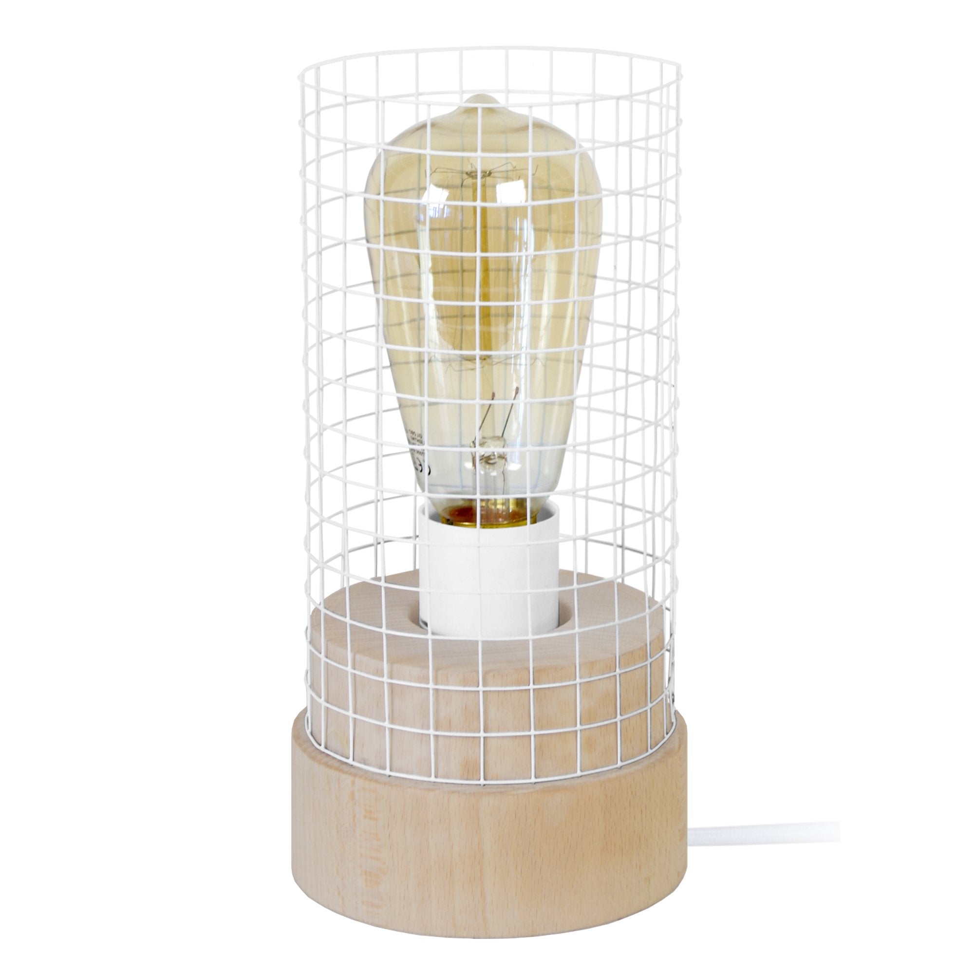 Lampe a poser TOSEL NOIRON H25xD11xP11cm - 1 Lumière