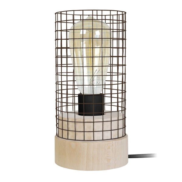 Lampe a poser TOSEL NOIRON H25xD11xP11cm - 1 Lumière