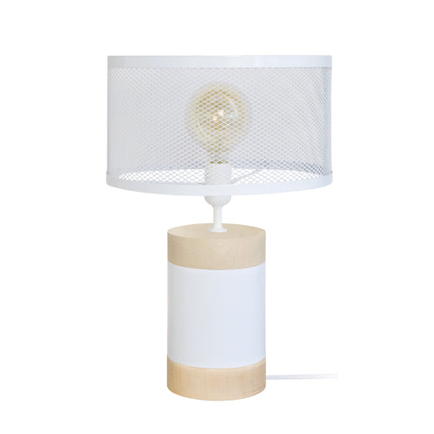 Lampe a poser TOSEL ADONIS,métal , H46xD27xP27  cm.