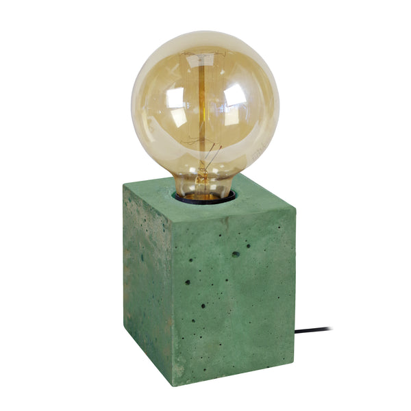 Lampe a poser BÉTON CUBE 9,5cm - 1 Lumière