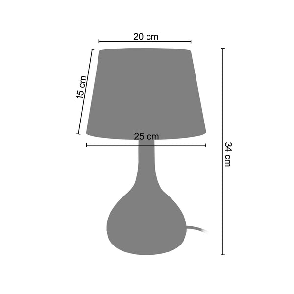 Lampe a poser CARAFE 20cm - 1 Lumière