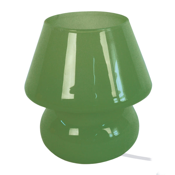 Lampe de chevet TOSEL CHAMPIGNON,verre   H16,5xD15,5xP15,5  cm.