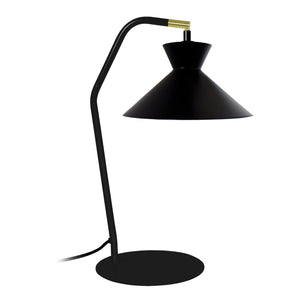 Lampe de bureau TOSEL LEEDS,métal , H45xD20xP30  cm.