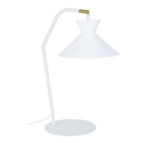 Lampe de bureau TOSEL LEEDS,métal , H45xD20xP30  cm.