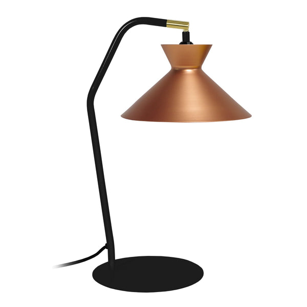 Lampe de bureau TOSEL LEEDS,métal , H45xD20xP30  cm.