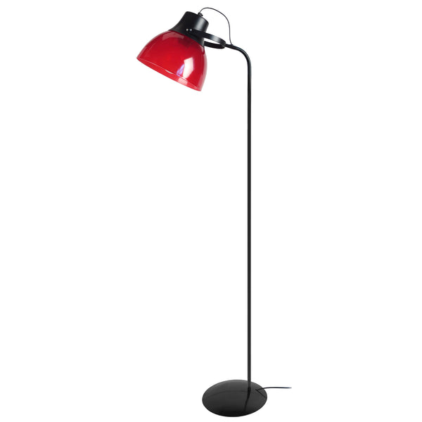 Lampadaire liseuse TOSEL PLEXI ,métal , H150xD29xP29  cm.