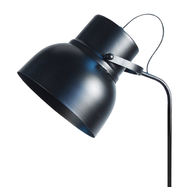 Lampadaire liseuse TOSEL CLOCHE,métal, H150xD29xP29  cm.