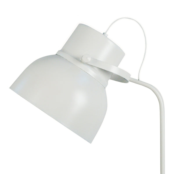 Lampadaire liseuse TOSEL CLOCHE,métal, H150xD29xP29  cm.