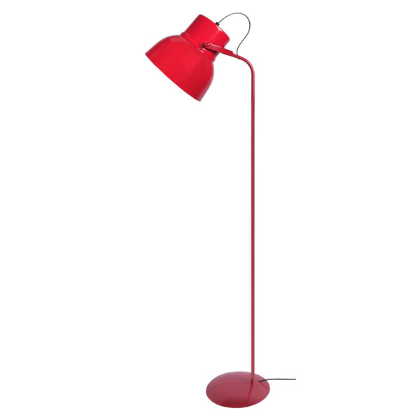 Lampadaire liseuse TOSEL CLOCHE,métal, H150xD29xP29  cm.