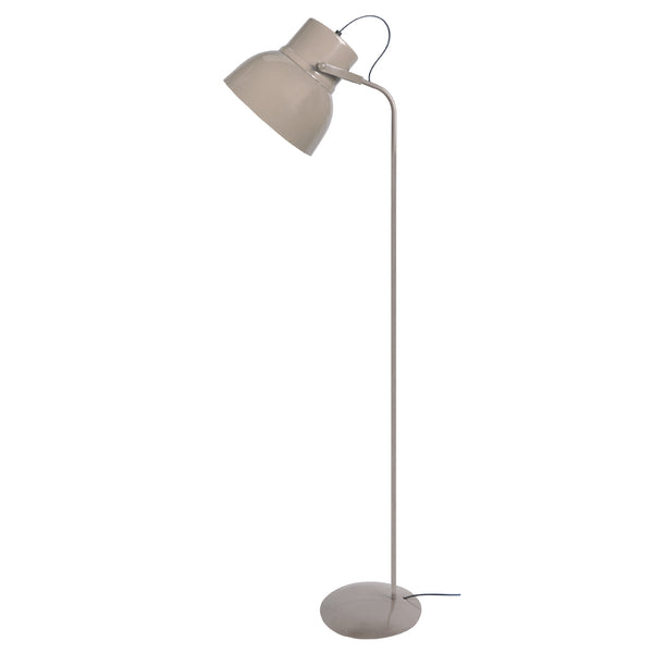 Lampadaire liseuse TOSEL CLOCHE,métal, H150xD29xP29  cm.