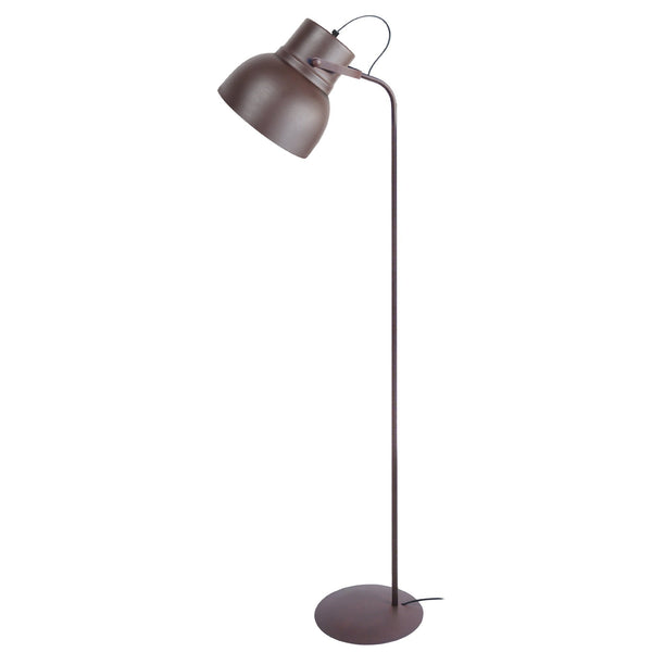 Lampadaire liseuse TOSEL CLOCHE,métal, H150xD29xP29  cm.