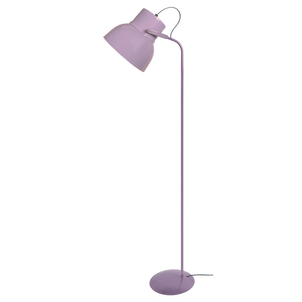Lampadaire liseuse TOSEL CLOCHE,métal, H150xD29xP29  cm.