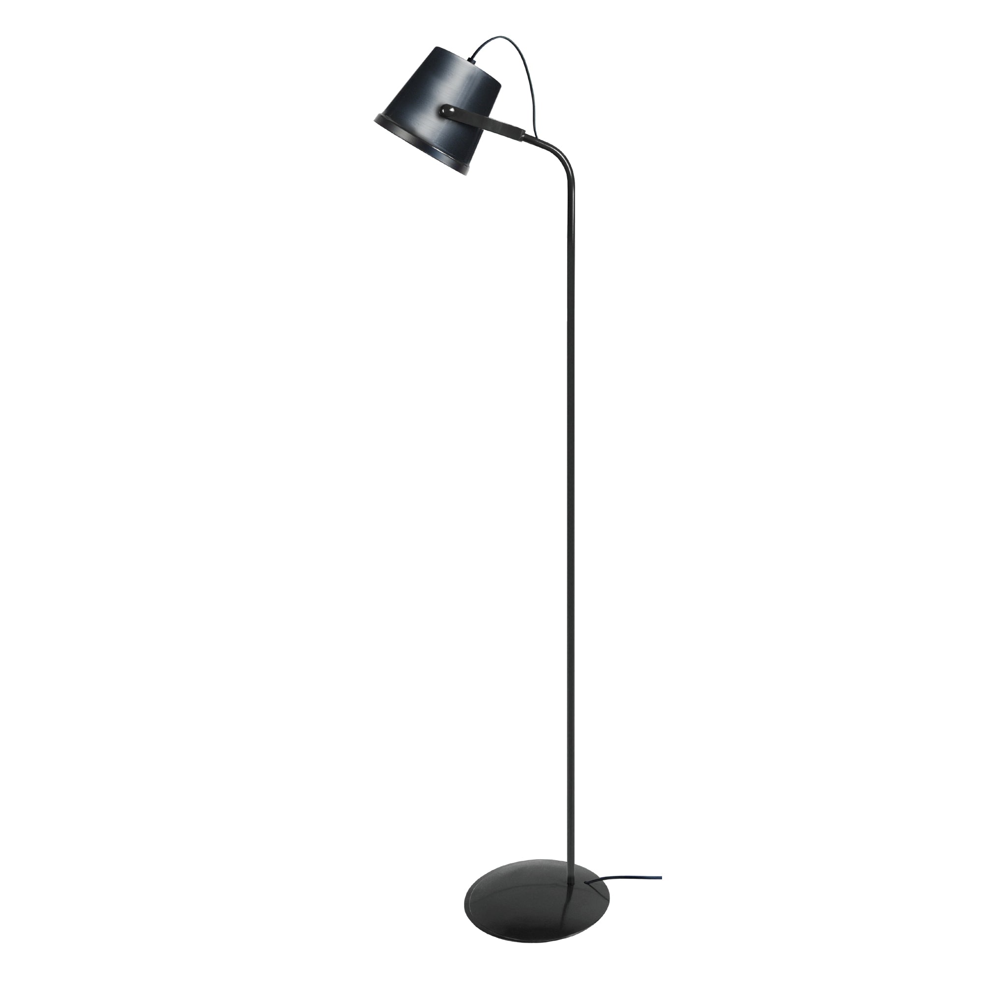 Lampadaire liseuse TOSEL FACTORY,métal, H150xD40xP40  cm.