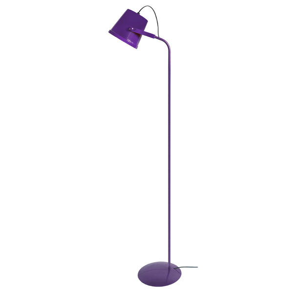 Lampadaire liseuse TOSEL FACTORY,métal, H150xD40xP40  cm.