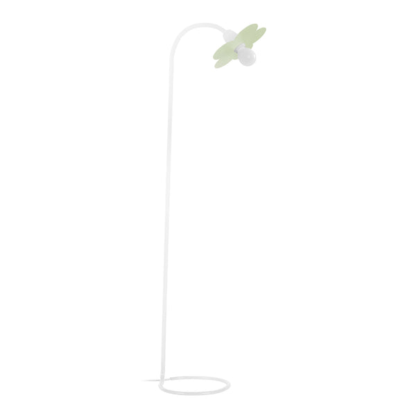 Lampadaire liseuse TOSEL PIVOINE,métal, H155xD18xP25  cm.