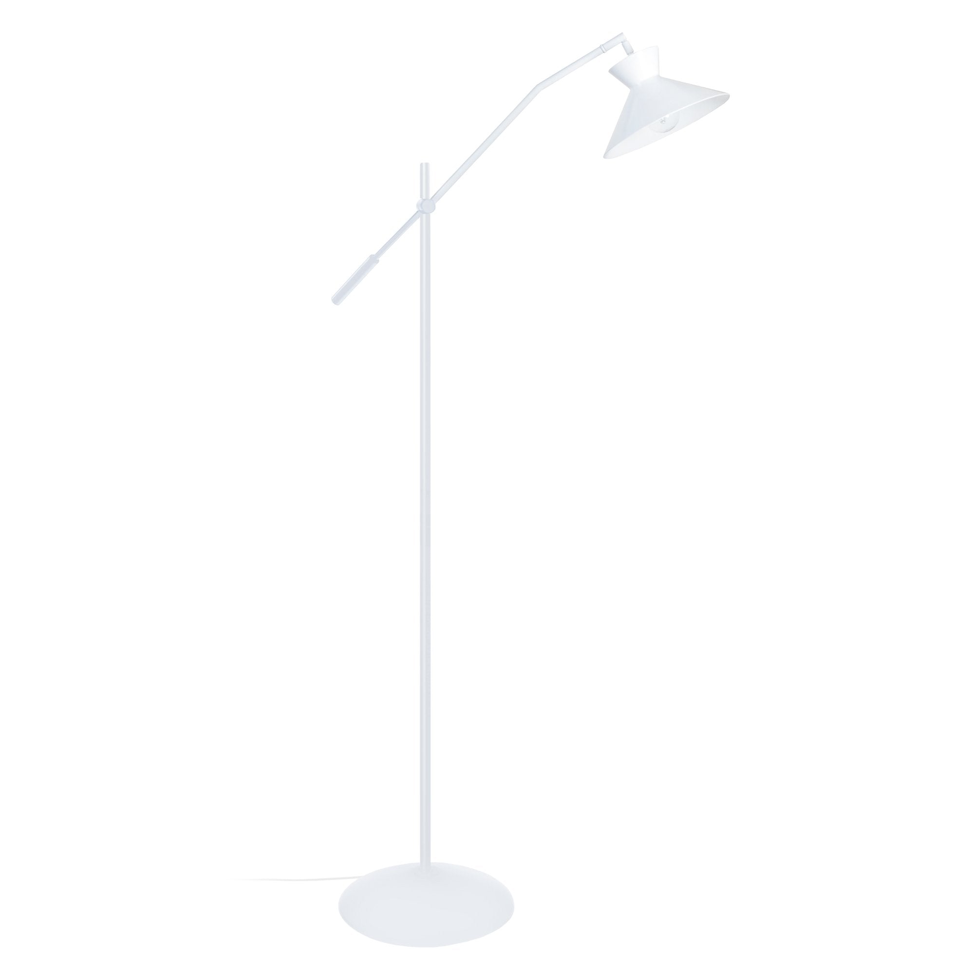 Lampadaire liseuse TOSEL LEEDS,métal, H175xD25xP90  cm.