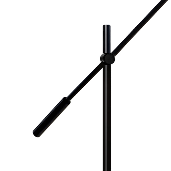 Lampadaire liseuse TOSEL LEEDS,métal, H175xD25xP90  cm.