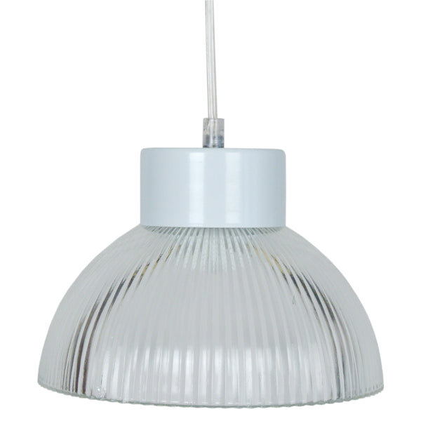 Suspension HOLLOPHANE 20cm - 1 Lumière