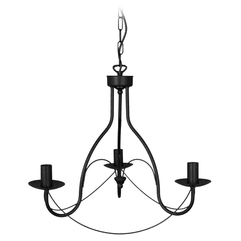 Lustre TOSEL PROVENÇALE,métal , H80xD58xP58  cm.