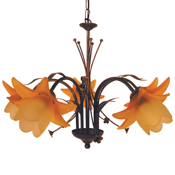 Lustre TULIPANO 60cm - 5 Lumière