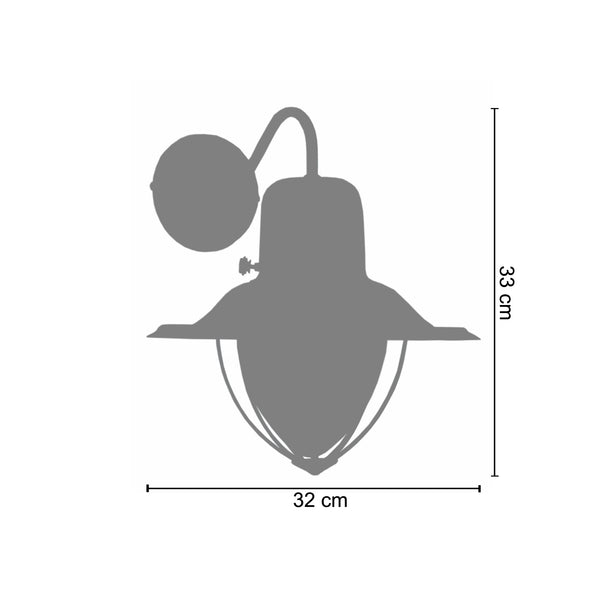 Applique PÉCHEUR 32cm - 1 Lumière