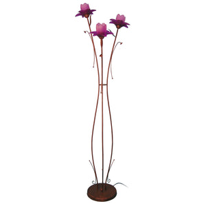 Lampadaire TOSEL TULIPANO,métal , H170xD45xP45  cm.