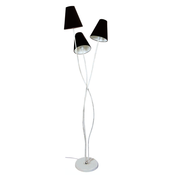 Lampadaire TOSEL LILLE,métal , H168xD40xP40  cm.