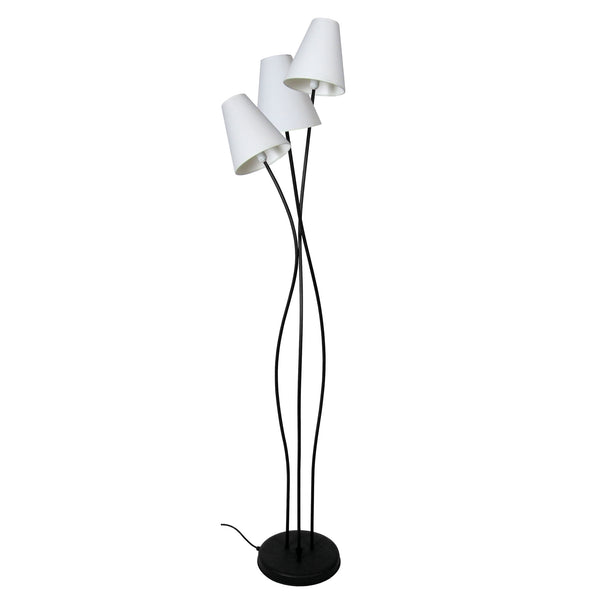 Lampadaire TOSEL LILLE,métal , H168xD40xP40  cm.